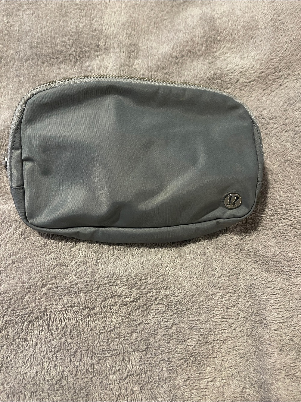 lululemon athletica Charcoal Gray Travel Pouch